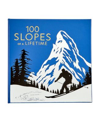  100 Slopes of a Lifetime Leather Bound Book