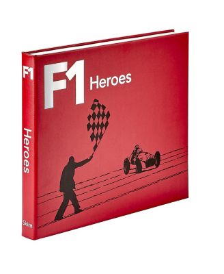 F1 Heroes Leather Bound Book