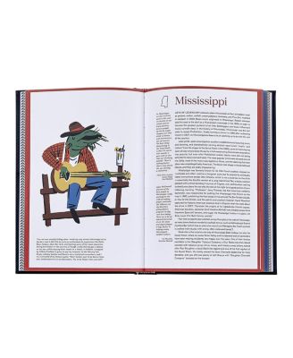  The United States of Cocktails Leather Bound Book