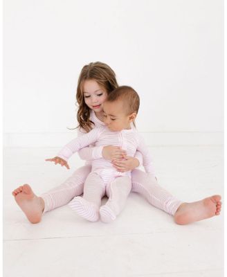  Girls' Ballet Stripe Pajama Set - Baby, Little Kid