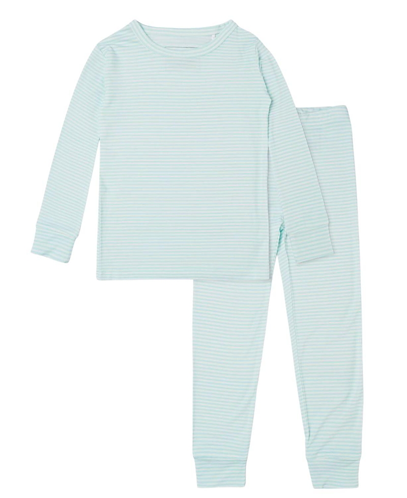 Motette Boys' Cloud Stripe Pajama Set - Baby, Little Kid