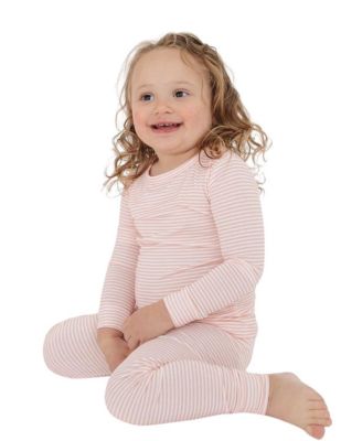  Girls' Peony Stripe Pajama Set - Baby, Little Kid