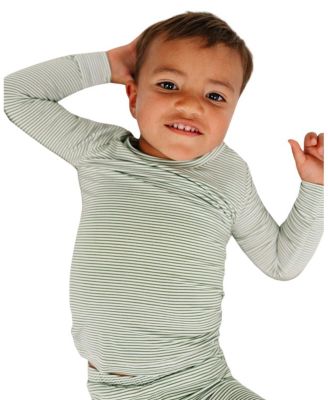  Boys' Evergreen Stripe Pajama Set - Little Kid, Big Kid