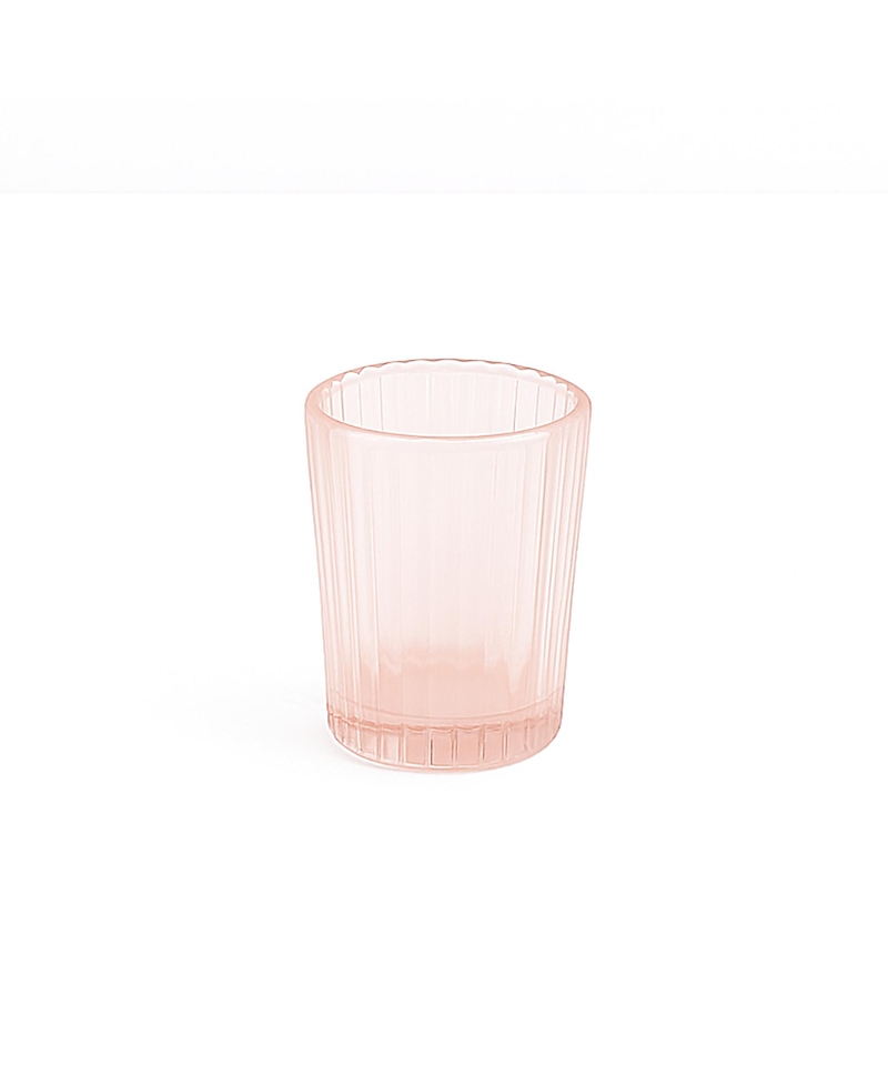 The Collective Home Pressed Pink Shot Glasses, Set of 6