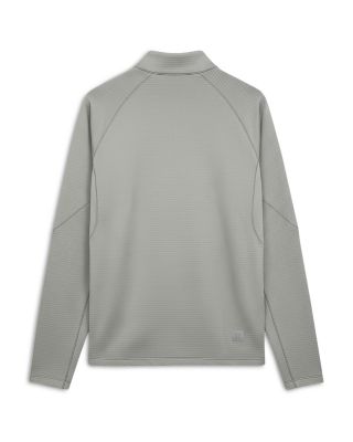 Overzip Mock Neck Sweatshirt