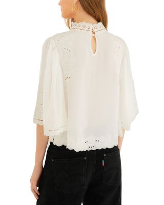 Eyelet Top
