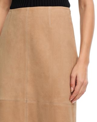 Harriso Desert Leather Skirt 