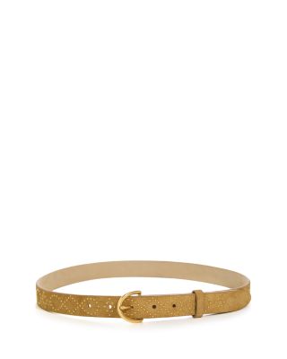 Women's Maisie Studded Suede Belt