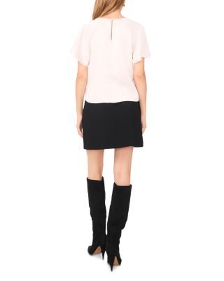 Raglan Sleeve Crewneck Top