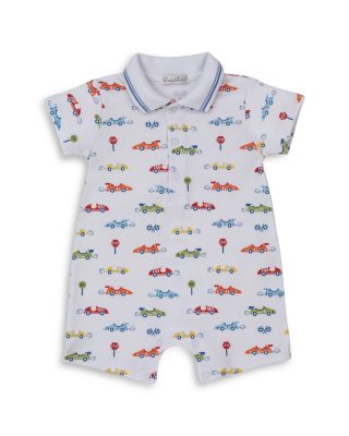 Boys' Car Print Short Playsuit - Baby