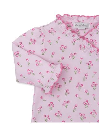 Girls' Floral Print Footie - Baby