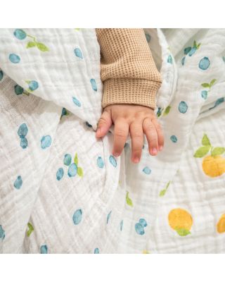 Unisex Cotton Muslin Swaddle Blankets, 2 Pack