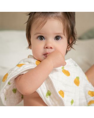 Unisex Fresh Fruit Muslin Burpy Bibs, 2 Pack