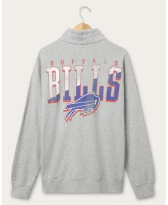 Unisex NFL Buffalo Bills Slant 1/4 Button Up Fleece