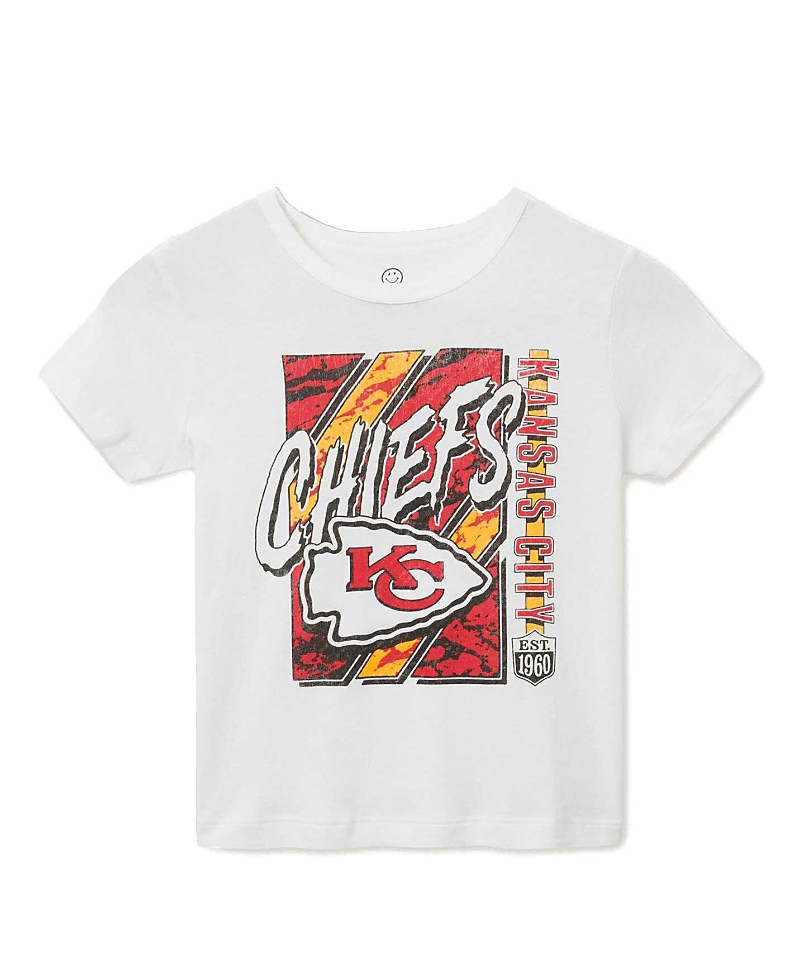 Junk Food Clothing Unisex Nfl Kansas City Chiefs Icon Tee - Little Kid, Big Kid