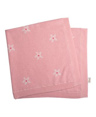 Girls' Daisy Knit Blanket - Baby