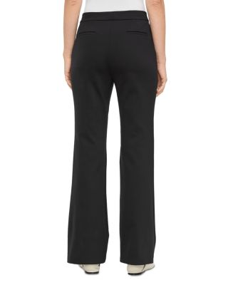 Gates Flare Linen Ankle Pants 