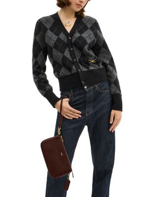 Plaza Mini Leather Shoulder Bag