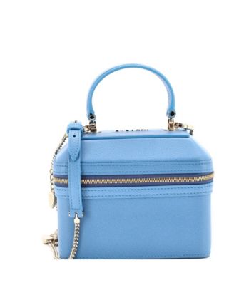 Serpenti Jewelry Box Bag Leather