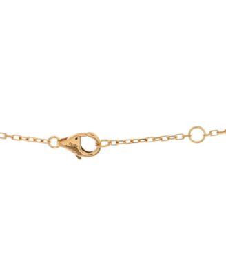  Juste un Clou Pendant Necklace 18K Gold and Pave Diamonds, 15.25 - 16"