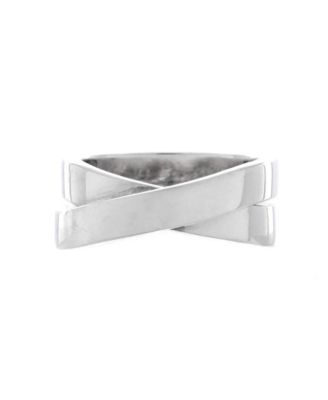  Paris Nouvelle Vague Crossover Ring 18K White Gold