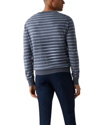 Greyson Clotheirs Saratoga Striped Crew Neck Sweater