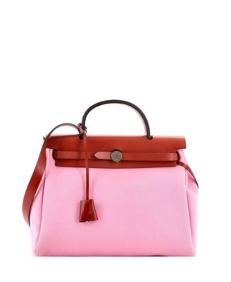 31 Herbag Zip Leather and Toile