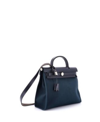 31 Herbag Zip Leather and Toile