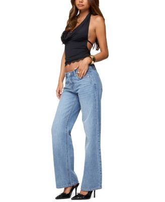  Layered Lacey Cowl Neck Halter Top