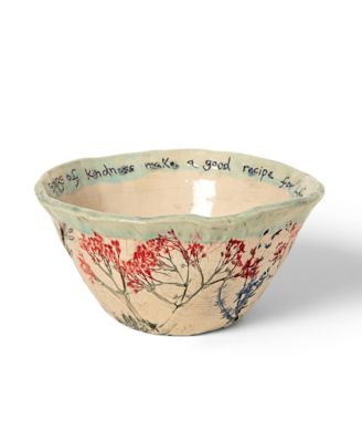  Sprigs of Kindness Bowl by Nina J Design Studios