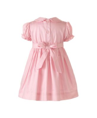  Girls' Bow Smocked Dress and Bloomers - Baby
