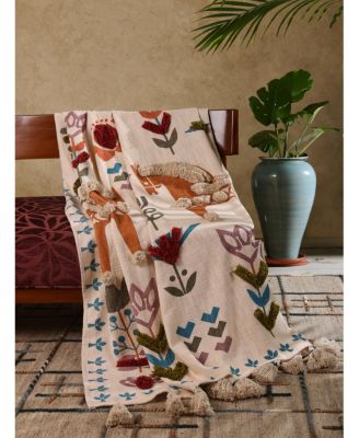  Kyoto Throw Blanket, 60&amp;#x22; L x 50&amp;#x22; W