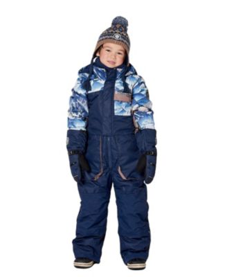  One-Piece Mountains Play Snowsuit - Little Kid