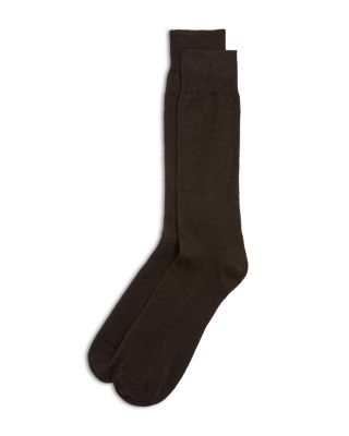 Cotton Blend Crew Socks - Exclusive
