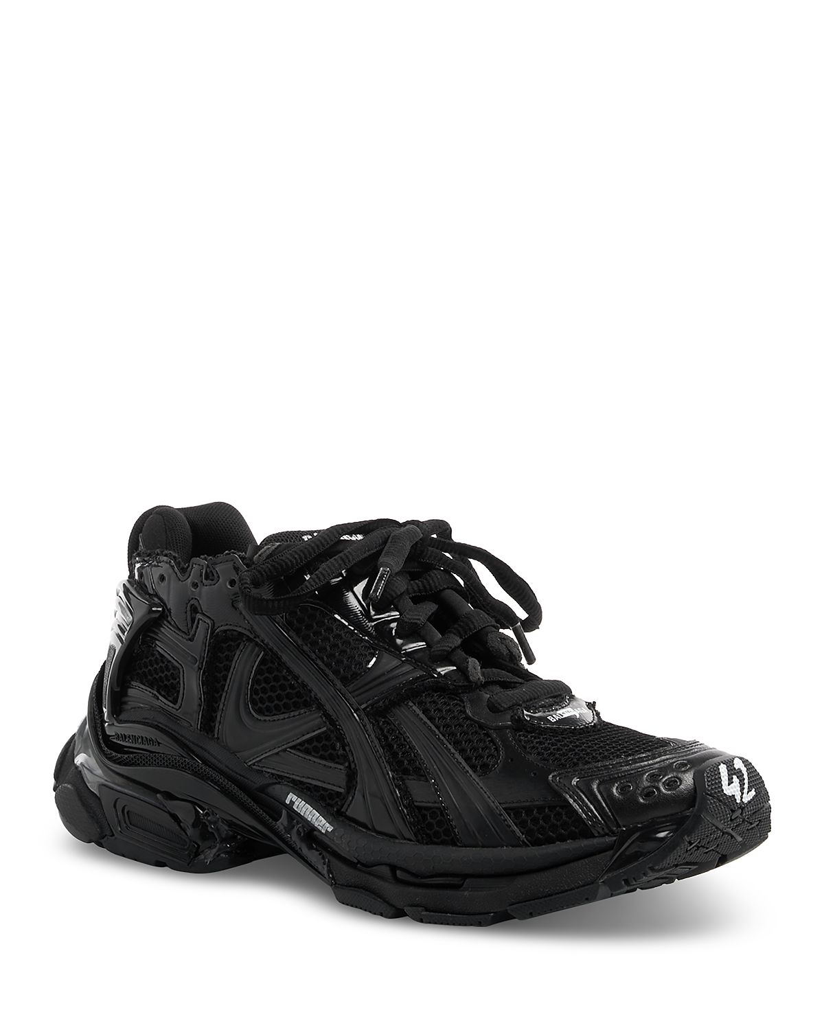 Balenciaga Men's Runner Led Running Sneakers