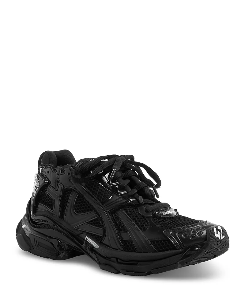 Balenciaga Men's Runner Led Running Sneakers