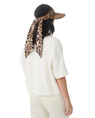 Ricky Packable Satin Scarf Visor