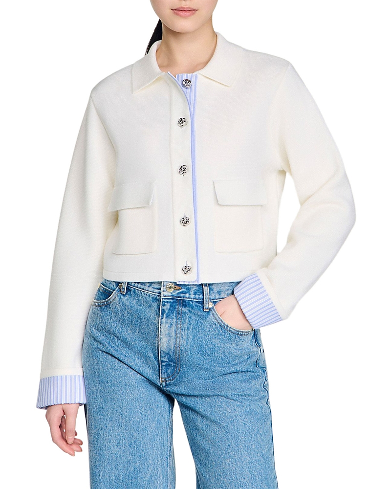 Sandro Polo Cardigan