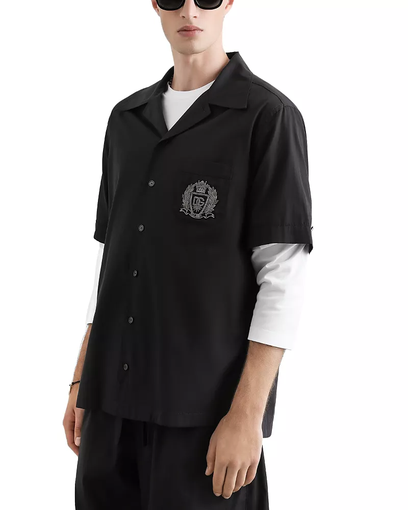 Dolce & Gabbana Men's Logo Crest Shirt