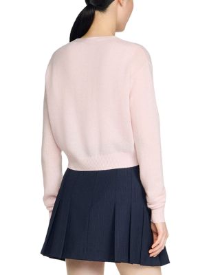 Cassidie Wool Cropped Cardigan