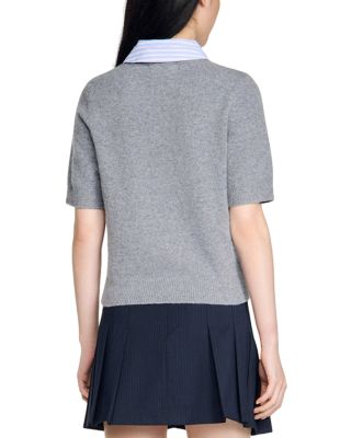 Theo Layered Look Sweater