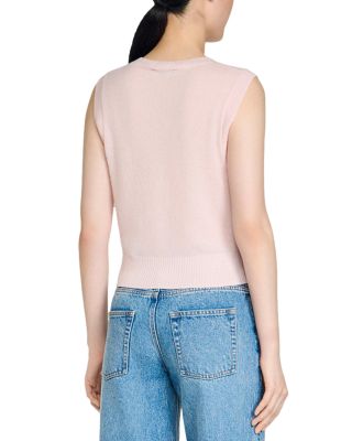 Calliste Wool Cropped Sweater