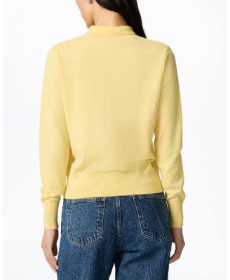  Relaxed Polo Knit Sweater