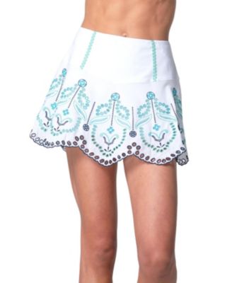  Eyelet You Win Skirt