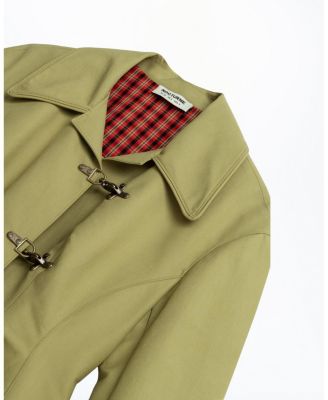  Buckle Front Fitted Jacket