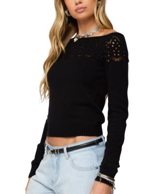 Lillis Boat Neck Knit Top