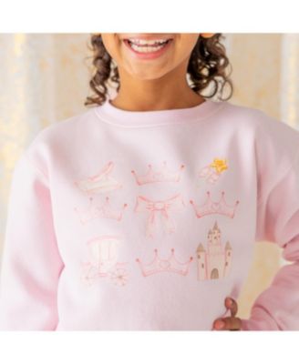 Girls' Princess Cutie Sweatshirt - Baby, Little Kid, Big Kid
