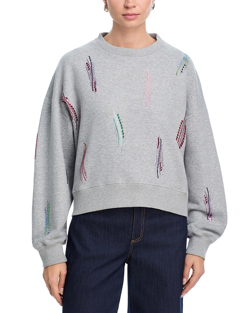 Cinq a Sept Pailette Whirl Sweatshirt