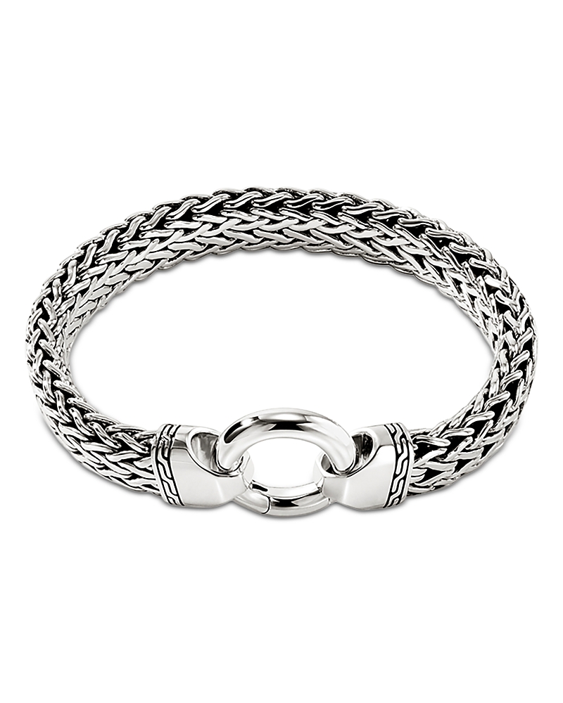 John Hardy Men's Sterling Silver Icon Extension Flat Chain Bracelet