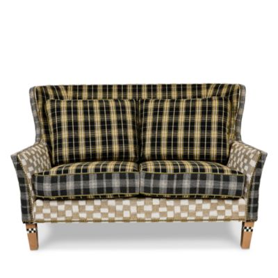 Mad for Plaid Loveseat